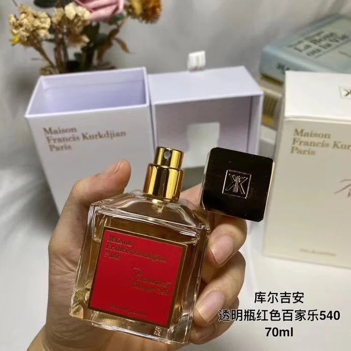 Free Shipping Dubai Luxury Women's Perfume Red Baccaratt70ml Perfume High-End Wholesale Gift with Original Box Elegant Style
