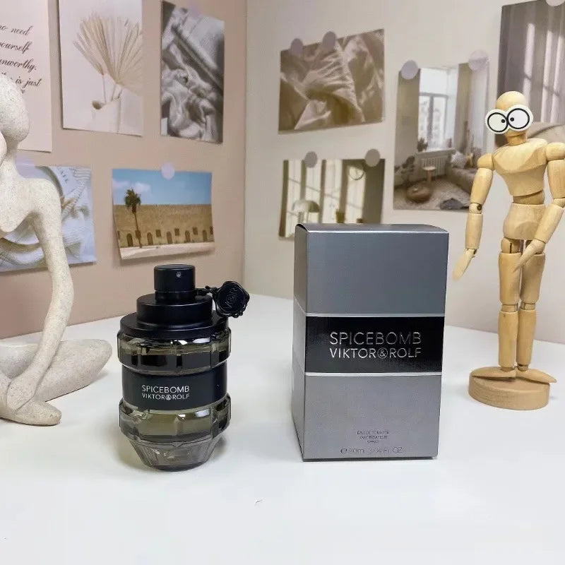 Bold Men’s Passion Perfume 90ml Spicy Woody Fragrance Spray with Grey Green Black Variants for Long-Lasting Masculine Scent