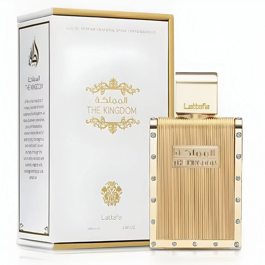 The kingdom for men lattafa eau de parfum arabe perfume for men 100ml