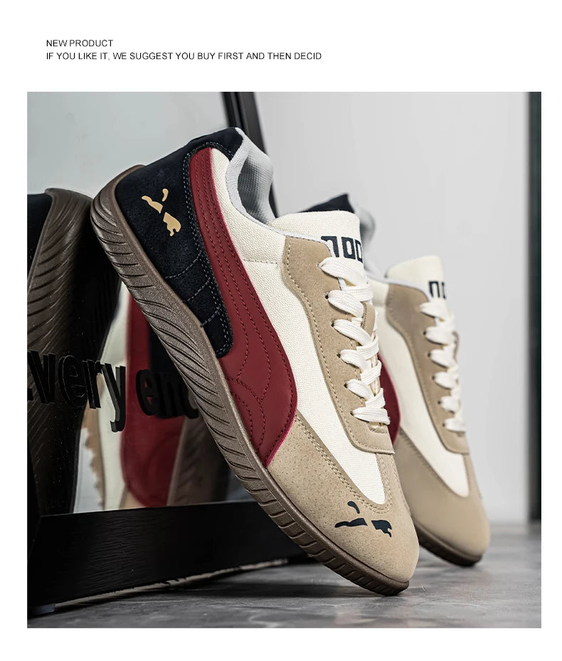 Men Casual Sneakers 2025 Spring Running Shoes Outdoor Casual Platform Sneaker Anti Slip Footwear Fashion Sport Shoes
