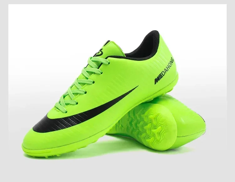 Soccer Shoes For Boys Girls Children'S Youth Broken Studs Flat Bottom For Training Sports Football Boots Cleats Shoes Low-Cut