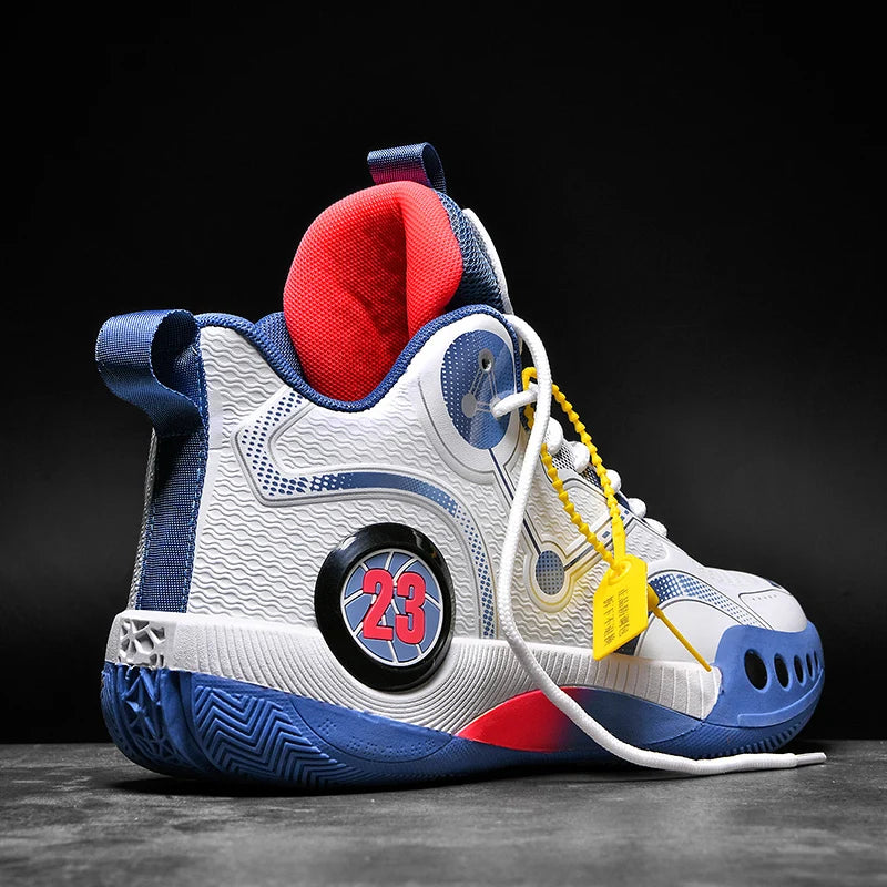 Popular Basketball Shoes Men Women Sneakers  Male Training Sports Fashion Colorful Waterproof Shoes Casual Non-Slip Couple Shoes