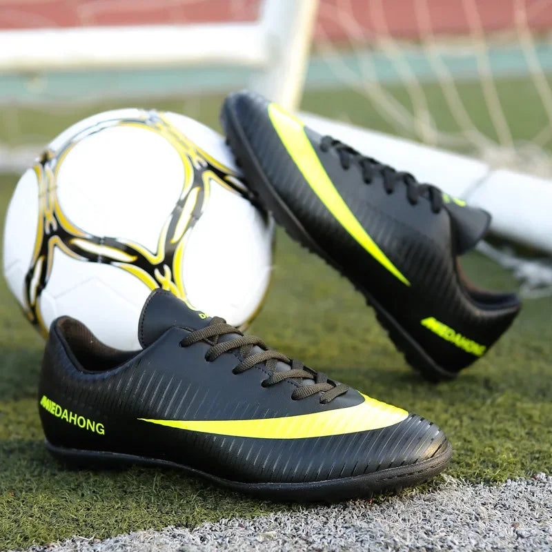 Soccer Shoes For Boys Girls Children'S Youth Broken Studs Flat Bottom For Training Sports Football Boots Cleats Shoes Low-Cut