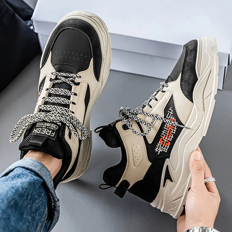 Outdoor leisure sports shoes, stylish and versatile shoes, wear-resistant and non-slip sole.
