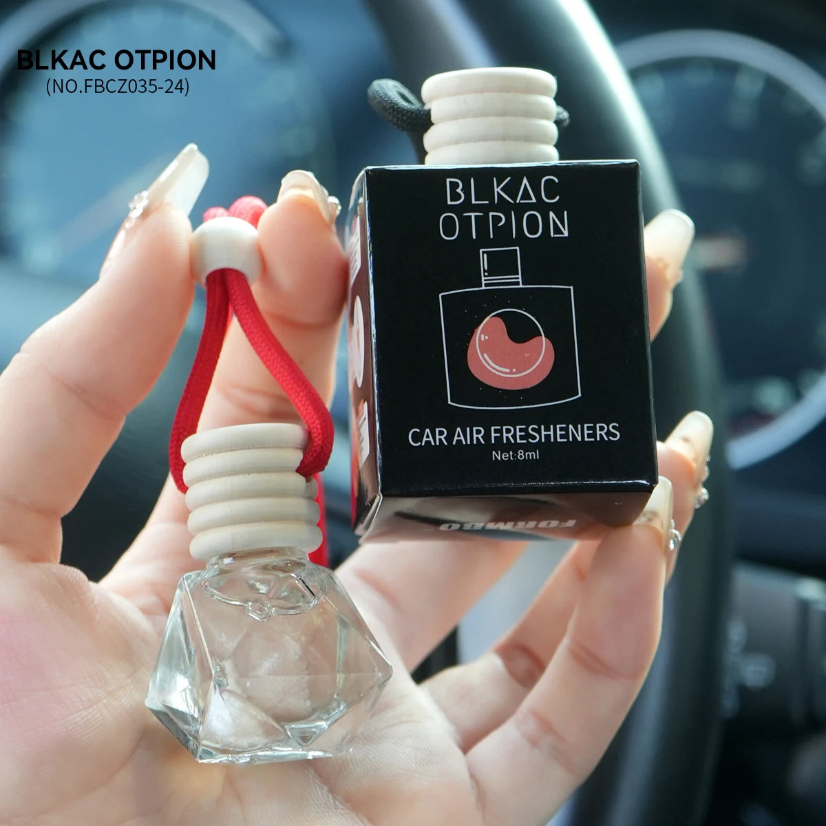 Hanging rope car perfume, car fragrance to remove odor, lasting fragrance car special fragrance