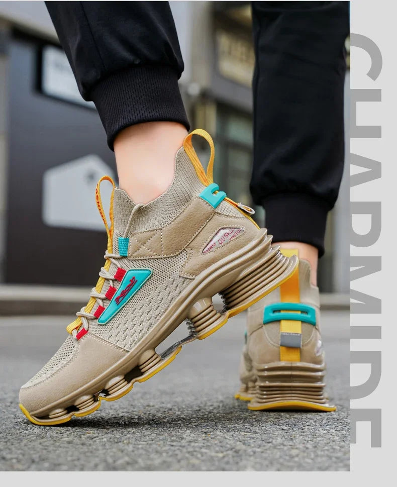 Sneakers Casual Shoes Breathable Lightweight Comfortable Walking Running Sports Shoes for Men