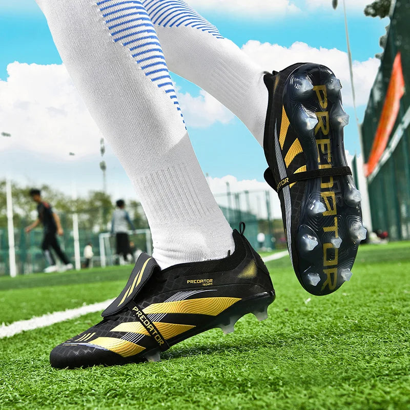 Football Shoes Society Cleats Low Cut Soccer Shoes Fast  Sneaker Unisex Grass Training Football Field Boots Men Indoor Non Slip
