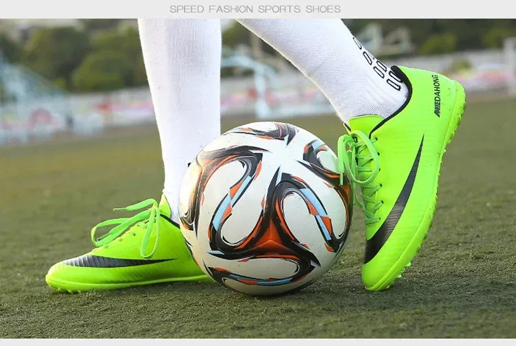 Soccer Shoes For Boys Girls Children'S Youth Broken Studs Flat Bottom For Training Sports Football Boots Cleats Shoes Low-Cut