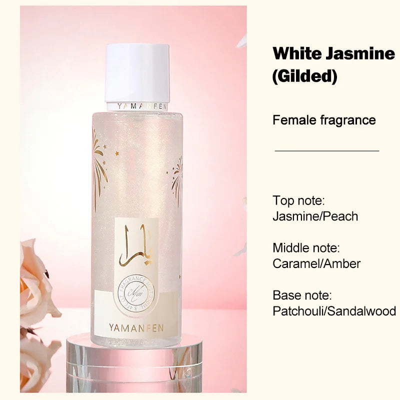 Women Quicksand Perfume Spray Rose Fragrance Last Fragrance 250ml Gilded Body Spray Fragrance Body Fruity Deodorant Crush Scent