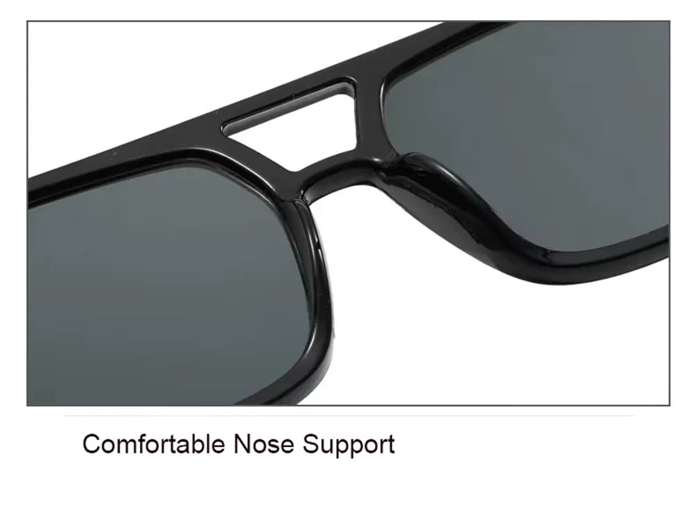 Square Oversized Sunnies Studios Aesthetic Shades Sunglasses for Women Sun Glasses Lady Female Eyewear Colour