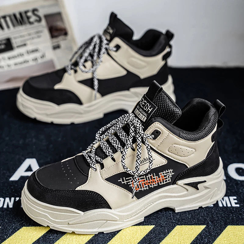 Outdoor leisure sports shoes, stylish and versatile shoes, wear-resistant and non-slip sole.
