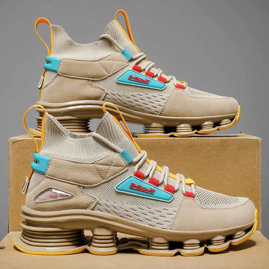 Sneakers Casual Shoes Breathable Lightweight Comfortable Walking Running Sports Shoes for Men