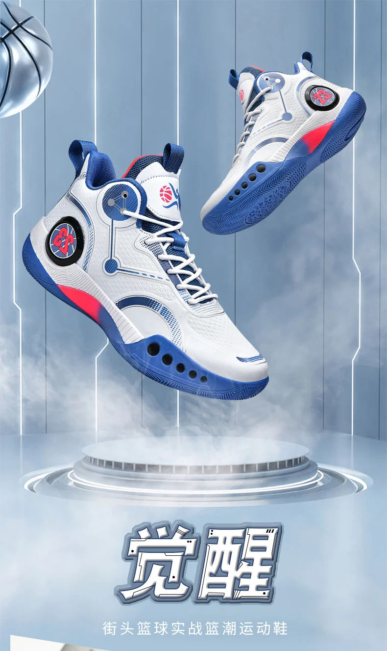 Popular Basketball Shoes Men Women Sneakers  Male Training Sports Fashion Colorful Waterproof Shoes Casual Non-Slip Couple Shoes