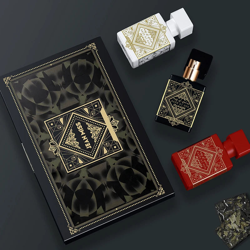Arabian Fragrance Ebony Perfume Men's Woody Tone Lasting Fragrance Noble Mature Glory Love Amber Men's Dubai Arabian Perfume