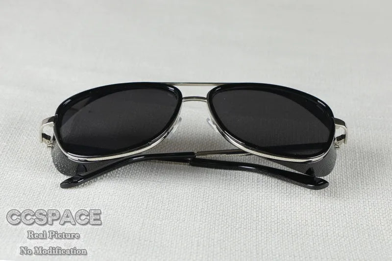 SU079 Retro Sun Glasses Red Lenses For Men Steam punk Women Vintage Male Sunglasses 2024 Men Goggle UV400