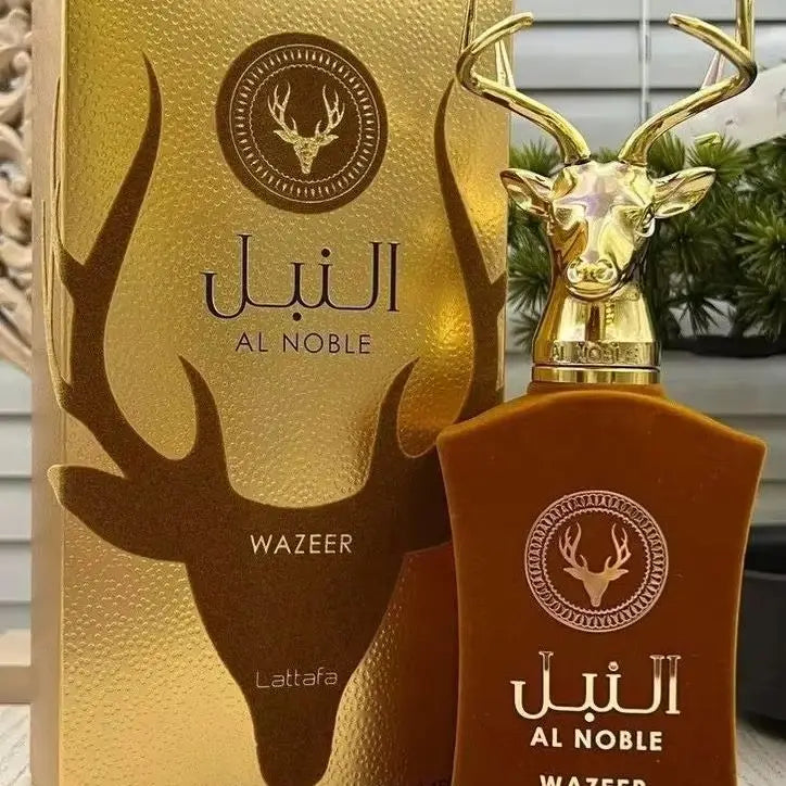 AL NOBLE SAFEER 100ml - Long Lasting Musk Deer Fragrance for Men & Women, Dubai Luxury Scent Oud  Lattafa Parfums