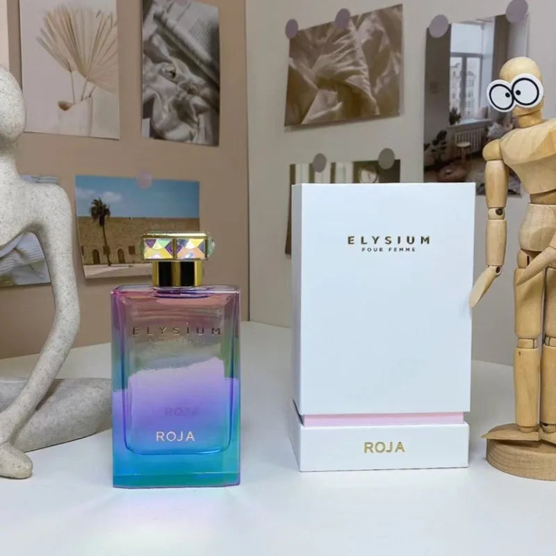100ml Unisex Eau De Parfum Long Lasting Bright Warm Aroma with Soft Floral Fruity Layers Refined Elegant Notes Fresh Sensation