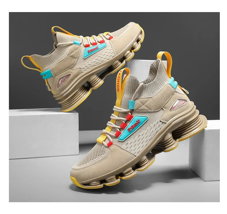 Sneakers Casual Shoes Breathable Lightweight Comfortable Walking Running Sports Shoes for Men