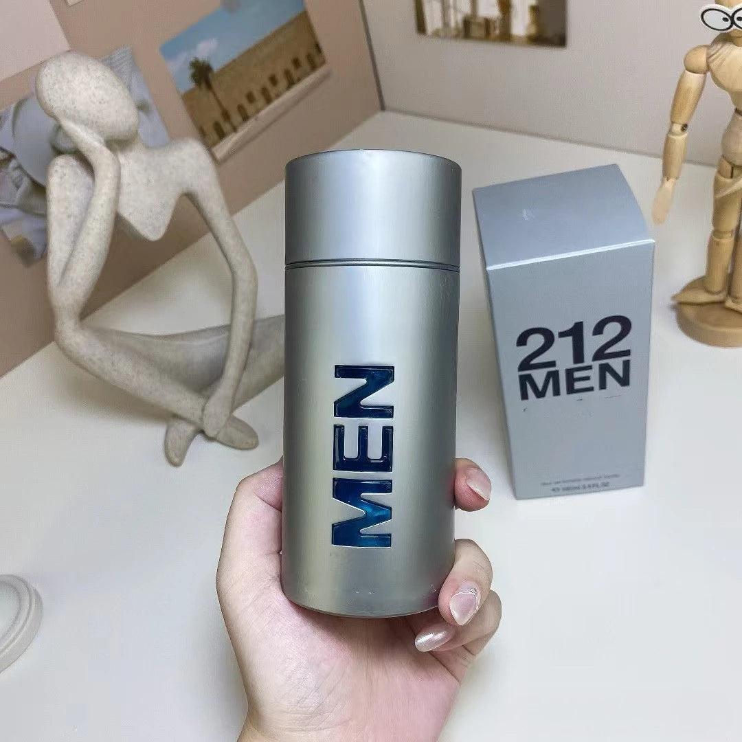 100ML Men's Cologne - Grey Magnetic Red Allure, Woody Spicy Scent, Long-Lasting 12H+, Dating & Night Party, Gift Ready