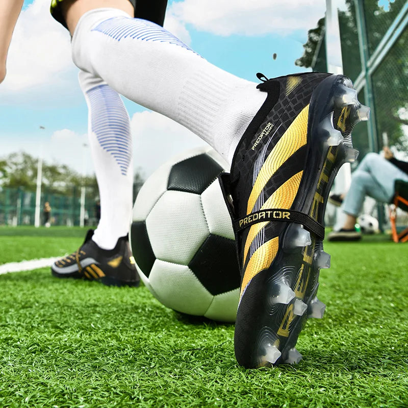 Football Shoes Society Cleats Low Cut Soccer Shoes Fast  Sneaker Unisex Grass Training Football Field Boots Men Indoor Non Slip