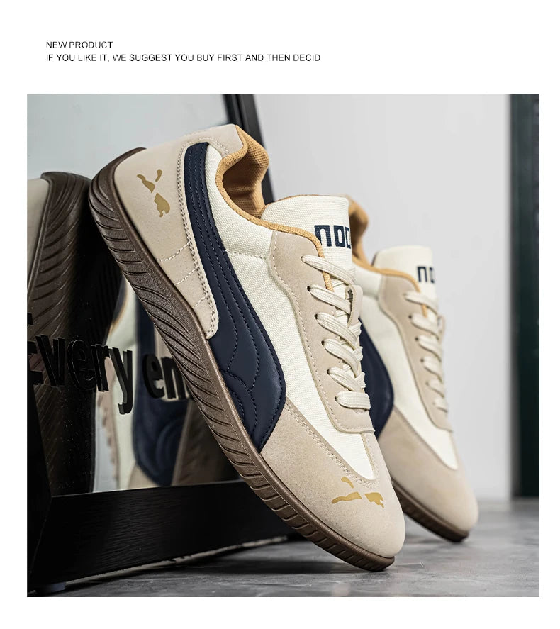 Men Casual Sneakers 2025 Spring Running Shoes Outdoor Casual Platform Sneaker Anti Slip Footwear Fashion Sport Shoes