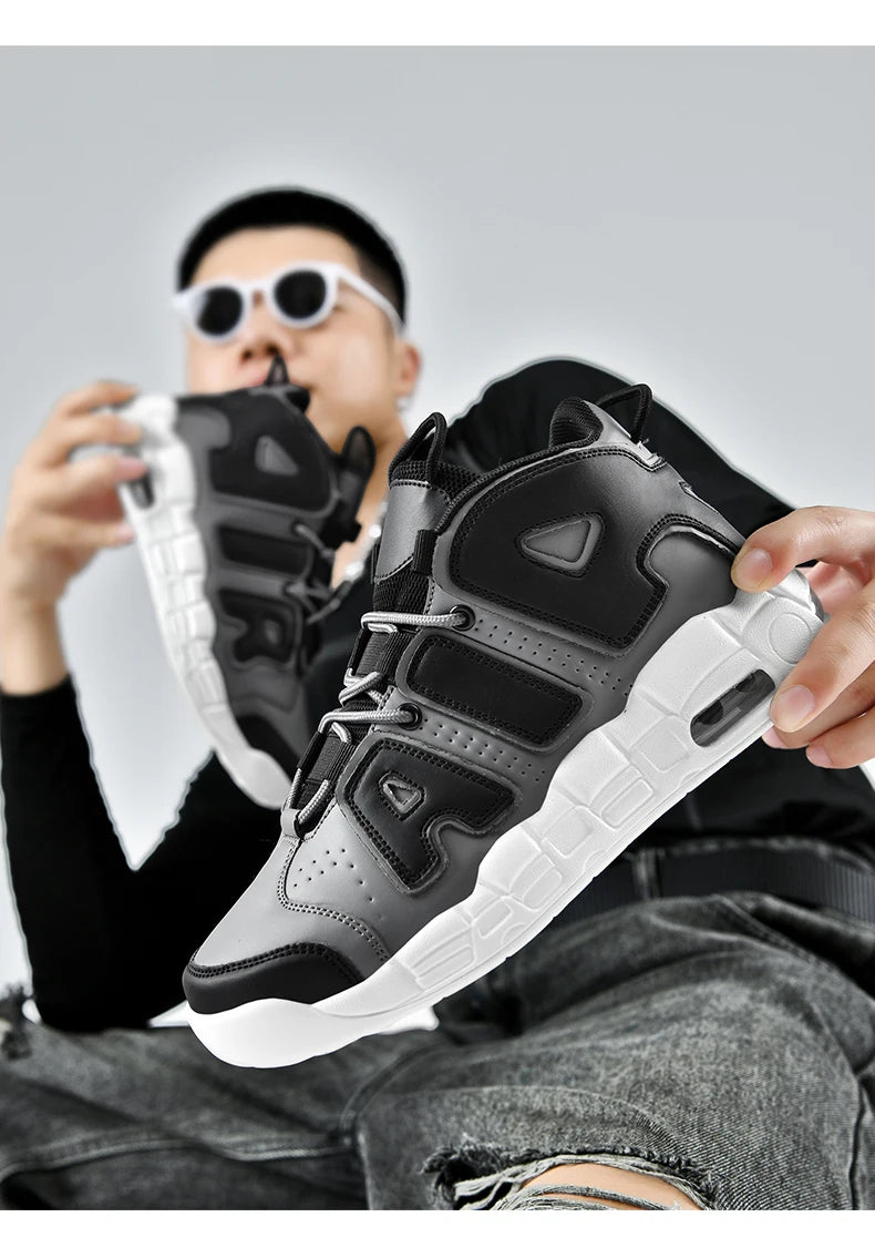 Mens Sports Running Shoes Marathon Sneakers Air Cushion Breathable Lightweight Mens Outdoor Athletic Basketball Jogging Shoes