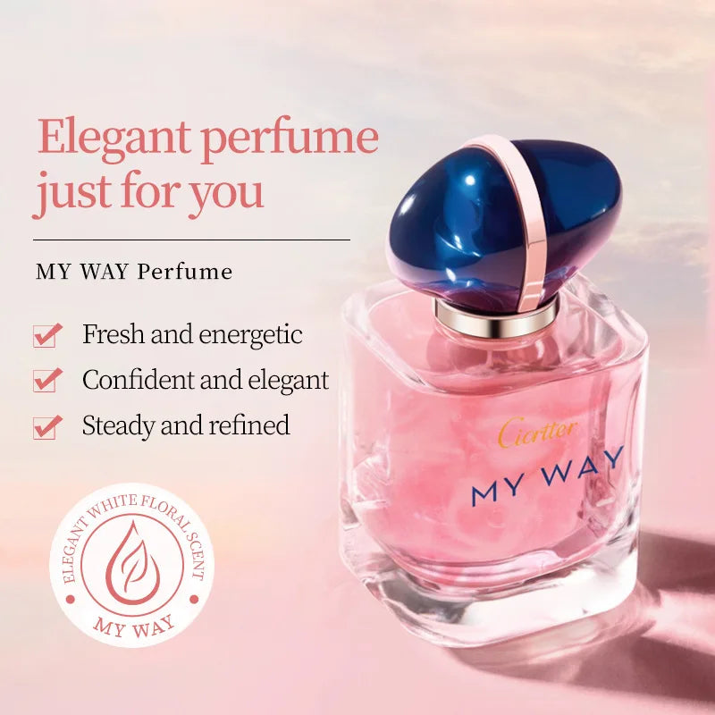 50ml (1.7oz)Brand Perfume My Way Unisex Perfume Long Lasting Floral Fruity Fragrance Wood Perfume for Body Spray Women