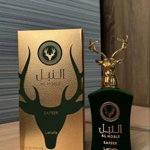 AL NOBLE SAFEER 100ml - Long Lasting Musk Deer Fragrance for Men & Women, Dubai Luxury Scent Oud  Lattafa Parfums