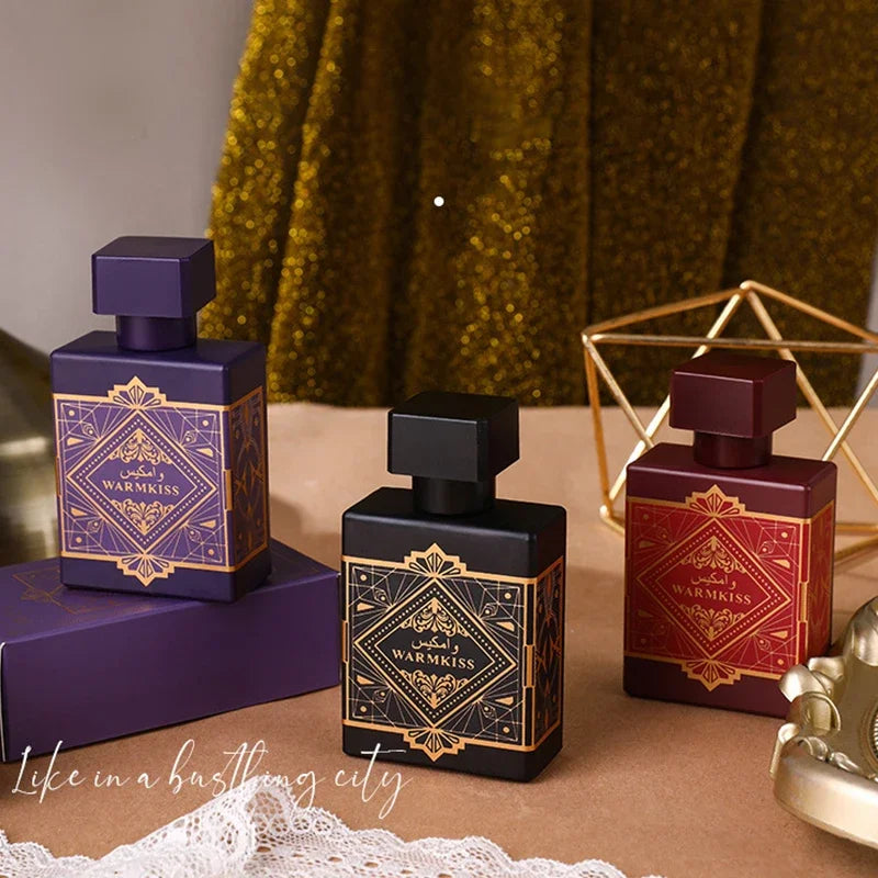 Arabian Fragrance Ebony Perfume Men's Woody Tone Lasting Fragrance Noble Mature Glory Love Amber Men's Dubai Arabian Perfume