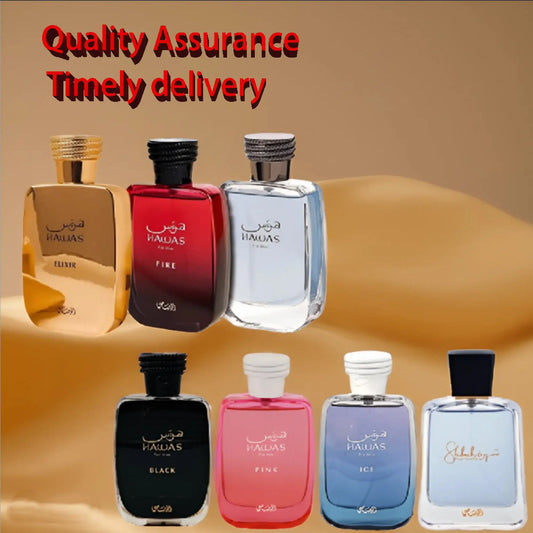 100ML Original Hawas Men Parfumes Spray Lasting Floral Elegance Premium Arabian Signature Refreshing Luxurious Masculine Present