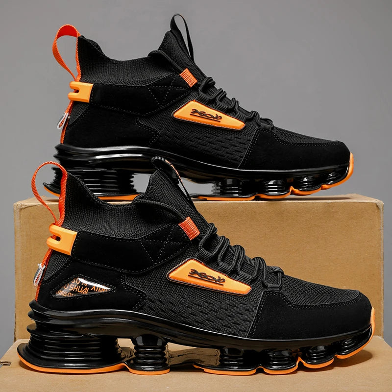 Sneakers Casual Shoes Breathable Lightweight Comfortable Walking Running Sports Shoes for Men