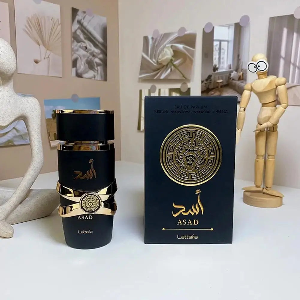 Asad Lattafa Perfume EDP for Women Men 100ml Pheromone Eau De Parfum  Long Lasting Floral & Woody Arabian Perfume Spray Scent Gi