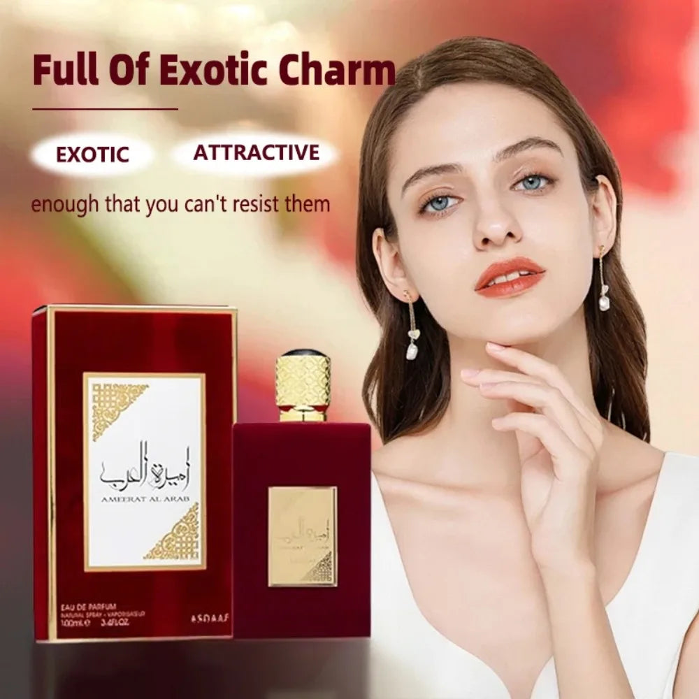 100ml Lattafa Perfume Arab Eau de Parfum Spray For Women High Quality Arabian Perfume Longlasting Attract Women Men Fragrance