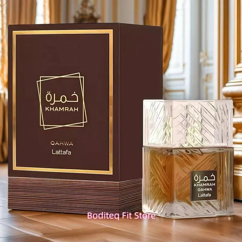 Lattafa Khamrah Qahwa 100ml Unisex Perfume For Men And Women Perfume Middle East Arab Dubai Perfume