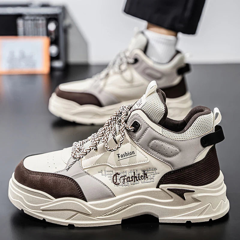 Outdoor leisure sports shoes, stylish and versatile shoes, wear-resistant and non-slip sole.