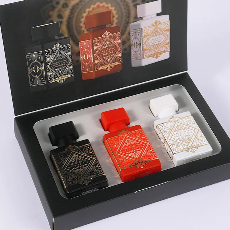 Arabian Fragrance Ebony Perfume Men's Woody Tone Lasting Fragrance Noble Mature Glory Love Amber Men's Dubai Arabian Perfume