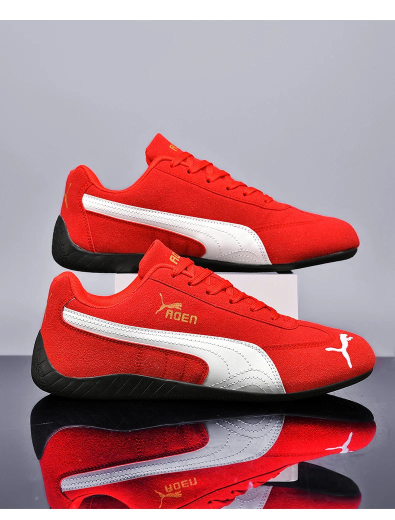 The genuine leather lightweight soft-soled Forrest Gump sneakers are fashionable and versatile low-top sports and casual shoes