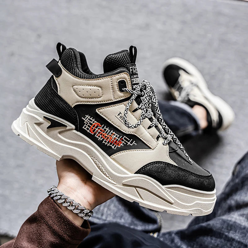 Outdoor leisure sports shoes, stylish and versatile shoes, wear-resistant and non-slip sole.