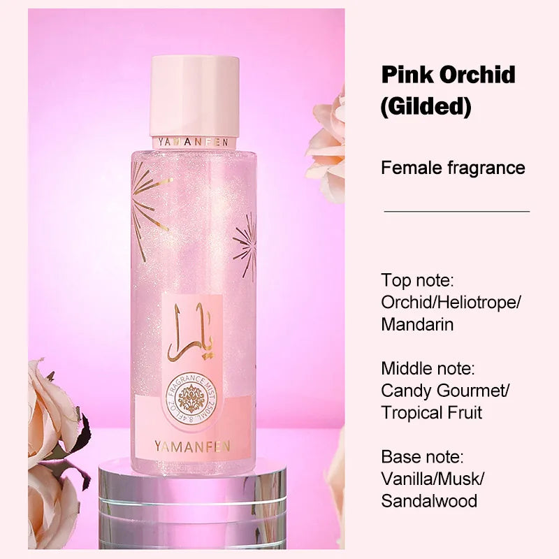 Women Quicksand Perfume Spray Rose Fragrance Last Fragrance 250ml Gilded Body Spray Fragrance Body Fruity Deodorant Crush Scent