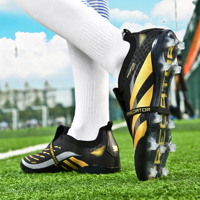 Football Shoes Society Cleats Low Cut Soccer Shoes Fast  Sneaker Unisex Grass Training Football Field Boots Men Indoor Non Slip