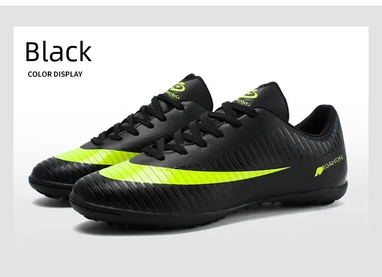 Soccer Shoes For Boys Girls Children'S Youth Broken Studs Flat Bottom For Training Sports Football Boots Cleats Shoes Low-Cut