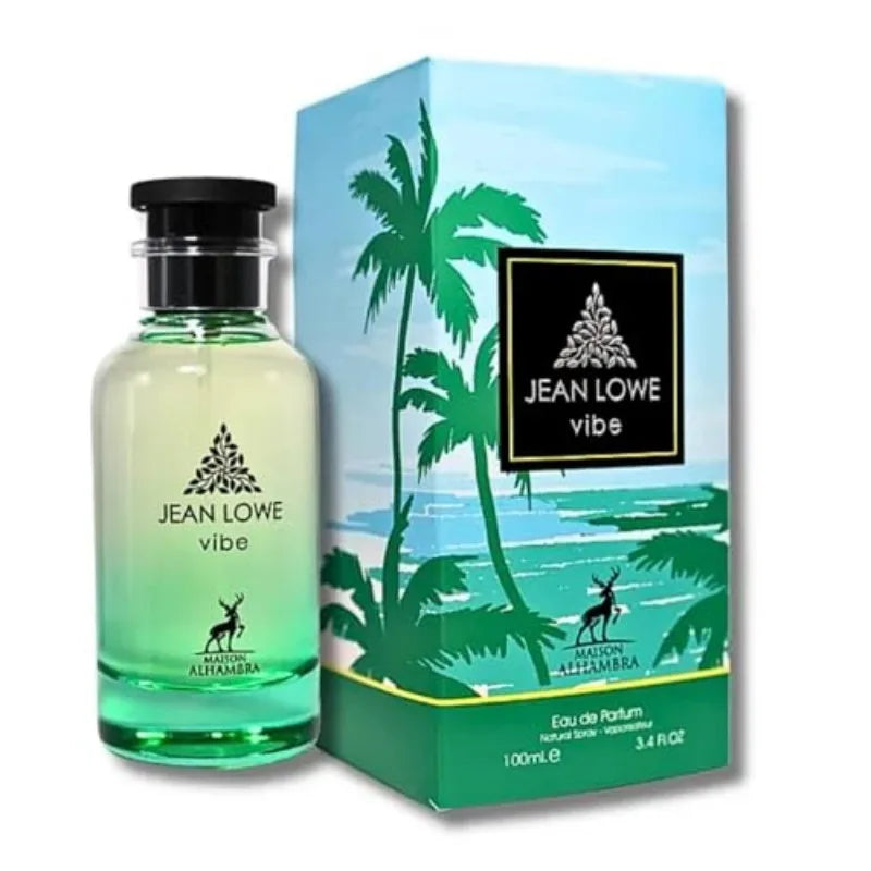 100ML Maison Alhambra Jean Lowe Immortal Alhambra Jean Lowe Vibe Arabian Women's Perfume Cologne for Man Pheromone Perfume