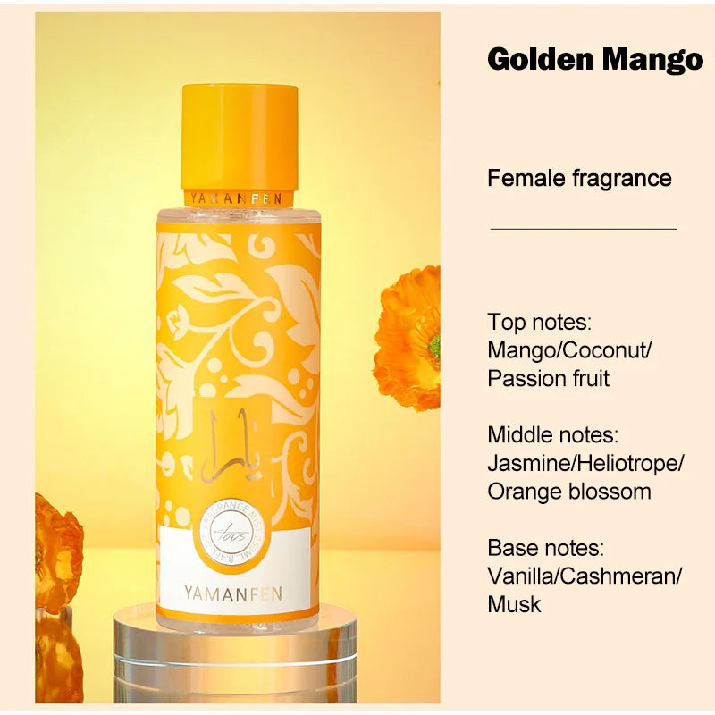 Women Quicksand Perfume Spray Rose Fragrance Last Fragrance 250ml Gilded Body Spray Fragrance Body Fruity Deodorant Crush Scent