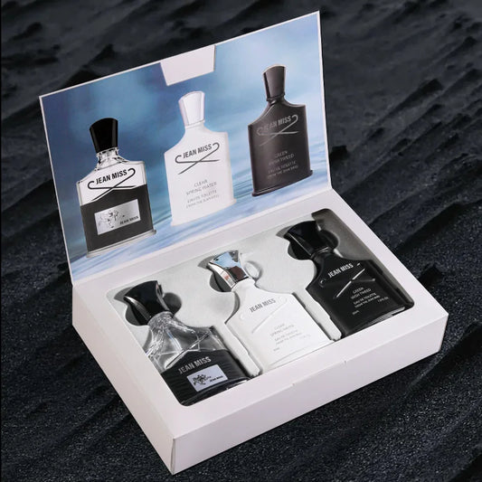 3PCS Set Perfume Gift Box Lasting Cologne Scent Perfumy Męskie Charming Man Perfumes Hombres Originales Fresh Natural 90ml Sets