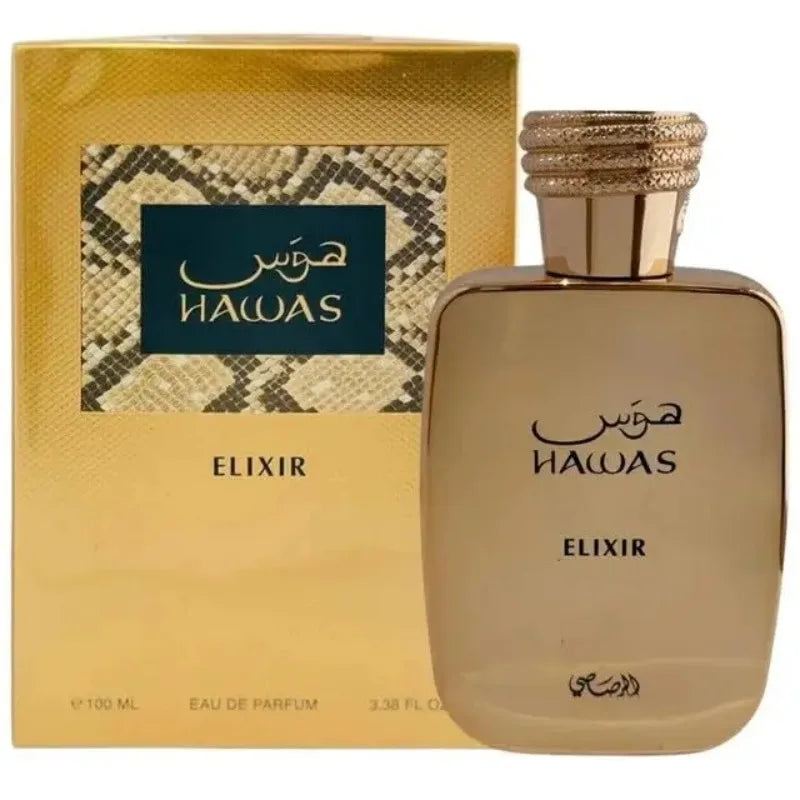 100ML Original Hawas Men Parfumes Spray Lasting Floral Elegance Premium Arabian Signature Refreshing Luxurious Masculine Present
