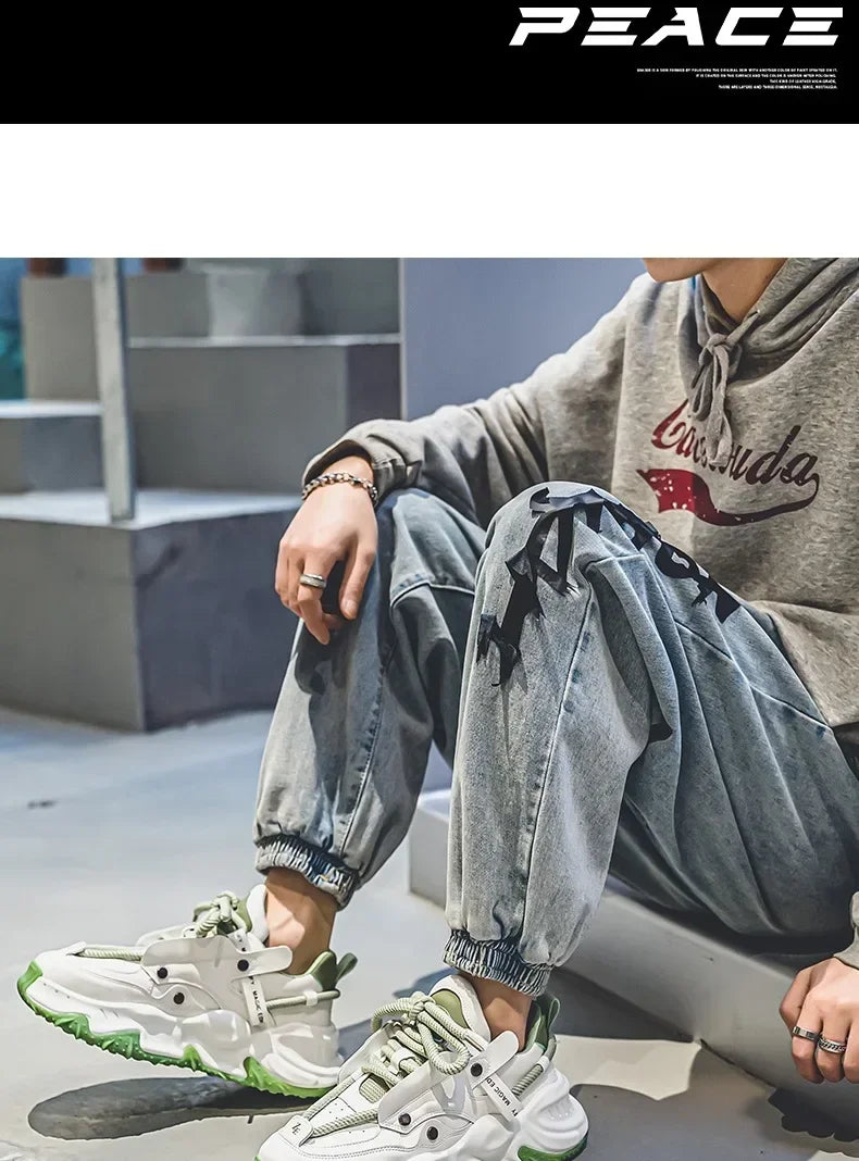 Men's Sneakers Light Luxury Fashion All-match Casual Platform Shoes Outdoor Non-slip Wear-resistant Designer Men Shoe 2025