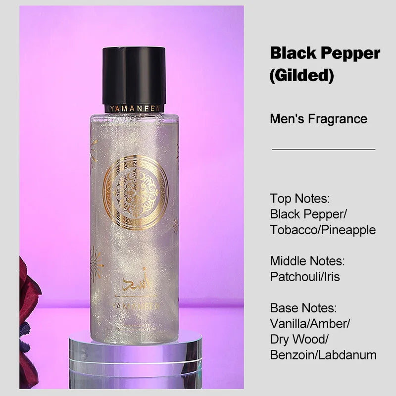 Women Quicksand Perfume Spray Rose Fragrance Last Fragrance 250ml Gilded Body Spray Fragrance Body Fruity Deodorant Crush Scent