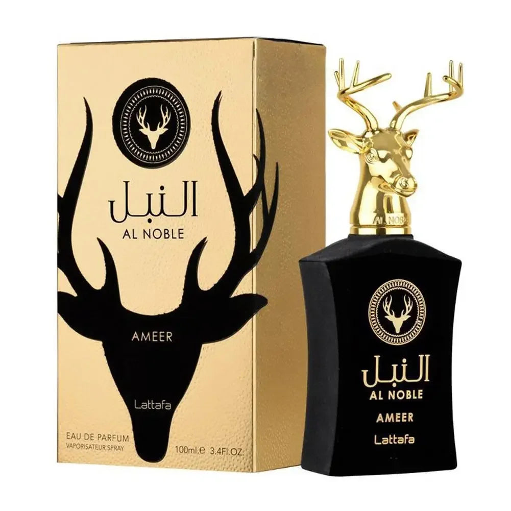 AL NOBLE SAFEER 100ml - Long Lasting Musk Deer Fragrance for Men & Women, Dubai Luxury Scent Oud  Lattafa Parfums