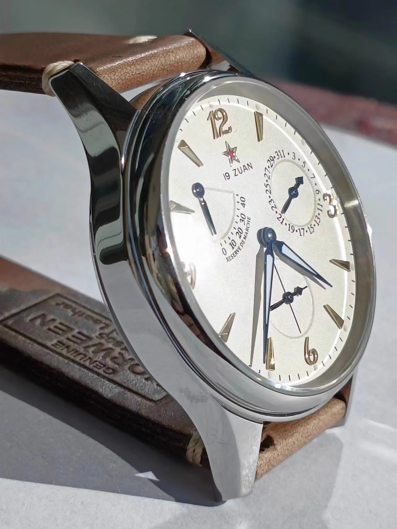 SEAKOSS Seagull ST1780 Movement 1963 Automatic Mechanical Men's Watch Retro Night Light Waterproof Sapphire Luminous Wristwatch