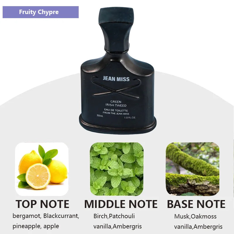 3PCS Set Perfume Gift Box Lasting Cologne Scent Perfumy Męskie Charming Man Perfumes Hombres Originales Fresh Natural 90ml Sets